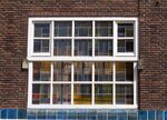 Venster met glas in lood.
<br/>
Marcel Westhoff, augustus 2016